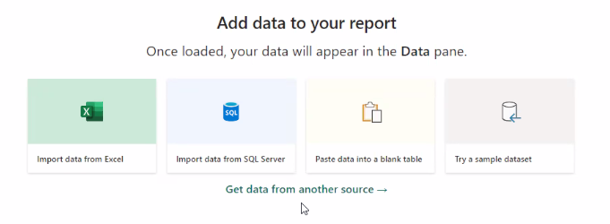 Power BI - Get data from another source