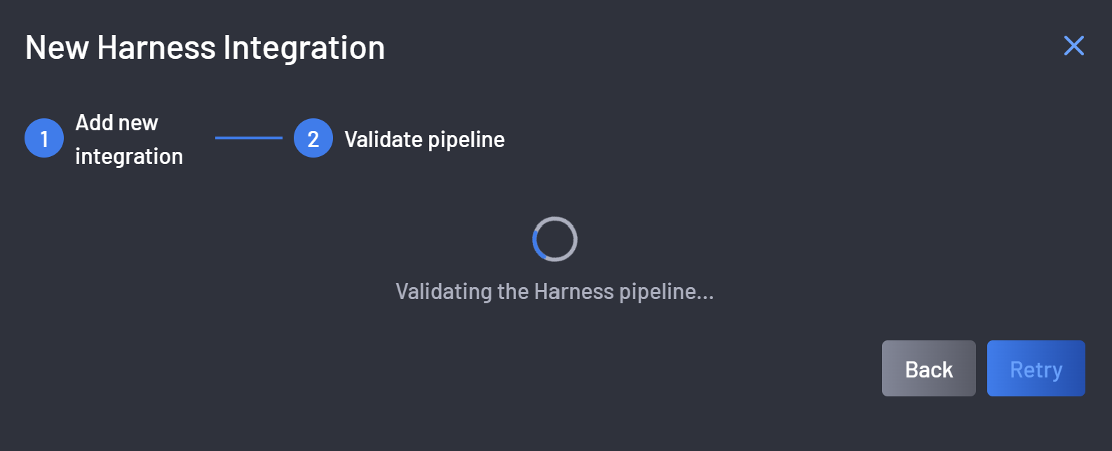 Harness Pipeline Validation