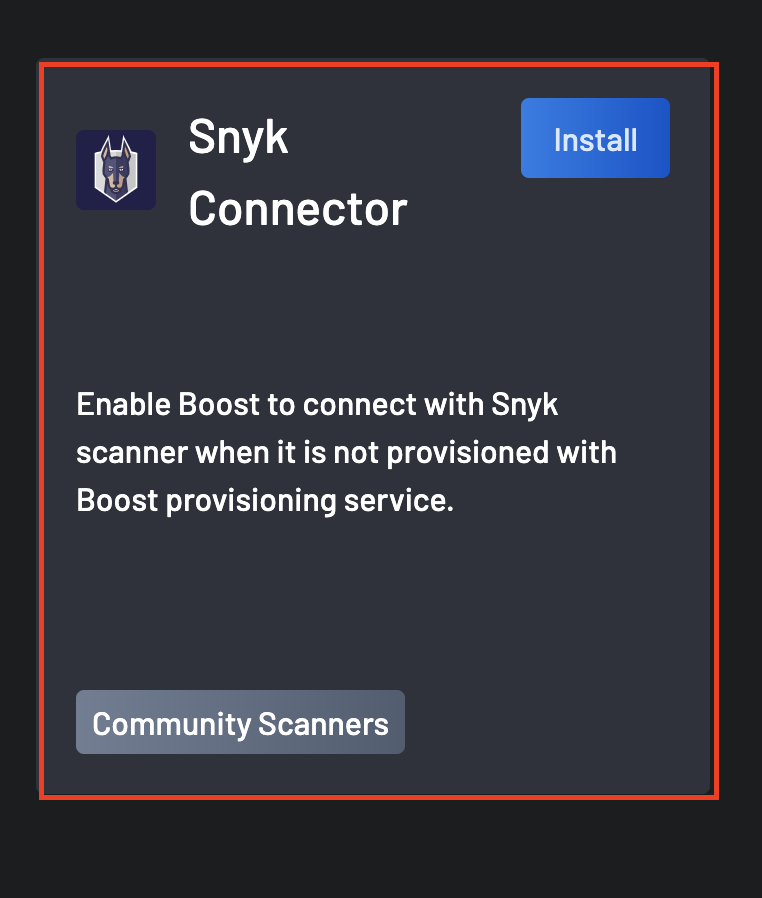Snyk Connector